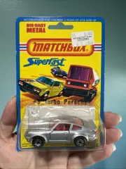 1978 Matchbox Superfast #3 Turbo Porsche Silver New Sealed