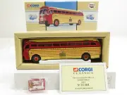 Corgi 98465 Classics Burlington Trailways Yellow Coach 743 NIB