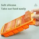 Freezer Molds Storage Container Bpa-free Silicone Freezer Trays with for Soups