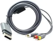Composite HD TV RCA AV Video Video Cable HDTV for Xbox 360 & 360 Slim