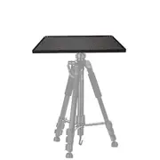 Projector Tray, Laptop Tray Platform Holder Pallet for 3/8 inch or 1/4 inch Screw Tripod Stand Mount, Widely Use in Classrooms, Meeting Rooms,Stage,Studio, Office, Outdoor 34 x 24 cm