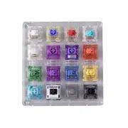 Akko 16-Key Switch Tester Mechanical Keyboards Acrylic Testing Tool Mechanica...