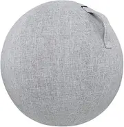 55cm/65cm/75cm Cotton+Linen Protective Yoga Ball Cover Exercise Ball Protection Skin Wrap Accessory