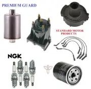 Tune Up Kit Filters Cap Wire Spark Plugs For ISUZU STYLUS L4 1.6L 1993