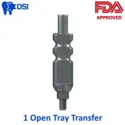 1x DSI Dental Transfer Impression Coping Open Tray for Implants FDA CE Approved