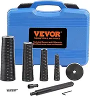 VEVOR 52PCS Custom Bushing Bearing & Seal Driver Set, Transmission Wheel Axle Bearing Race, Seal Driver Installer Remover, 18-65mm & 74mm Metric Discs Bush Removal Puller Bearing Press Tool Kit