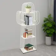 4 Tier Book Shelf Furniture Storage Rack Home Office Bookshelf Storage Shelves