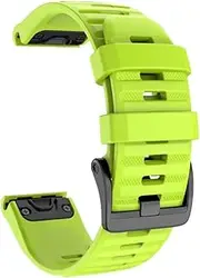 [UMCNVV] 26 22mm Watchband Straps For Garmin Fenix 7 7X 5X 5 Plus 6X 6 Pro 3 3HR D2 Smart Watch Quick Release Silicone Easyfit Wrist Band