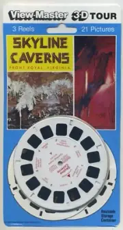 SKYLINE CAVERNS Virginia View-Master 3-Reel Packet Sealed Mint