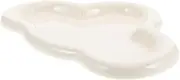 [Alipis] Cloud Shaped Ceramic Dish for Jewelry Keys Trinkets Cute Decorative Tray for Entryway Desk Home Decor Versatile Storage with Attention to Detail Elegant Design