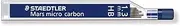 Staedtler, 12 x Mars Micro Mechanical Pencil Leads 1.3mm Type B (2 x 6pcs)