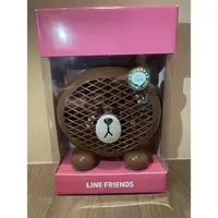 在飛比找蝦皮購物優惠-LINE FRIENDS 熊大 usb涼風扇 造型風扇 FN