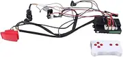 DIY Children's Electric Car Harness with Wire,Switch and Remote Control Receiver 4WD Ride on Toys Parts