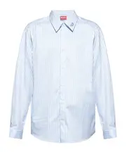 S-Turner striped cotton shirt IT54 Blue