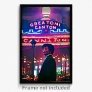 Pixel Art Poster - Great Canton (8 Bit Psychedelic Trippy Video Game Print)