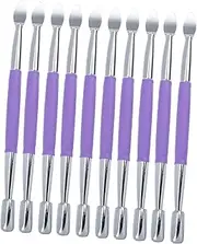 OHPHCALL Professional Manicure Kit 10pcs Cuticle Pushers Silicone Nail Care Tools Cuticle Softener for Salon Home