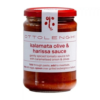 NEW Ottolenghi Kalamata Olive & Harissa Sauce 350g