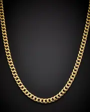 Fremada 14K Italian Gold Miami Cuban Link Necklace