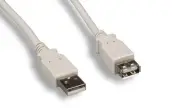 USB 2.0 Extension Cable A-Male to A-Female 3FT Passive