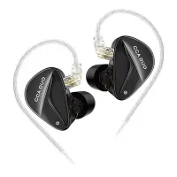 在飛比找Yahoo奇摩拍賣-7-11運費0元優惠優惠-Cca DUO 有線耳機入耳式監聽耳塞式高保真低音耳機高性能