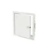 Elmdor Access Panel 24X24 In Wall Insulated Fire Rated Galvanized Steel White