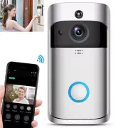 Wireless Smart WiFi DoorBell Video Visual Camera Intercom Home Security Kit 1x