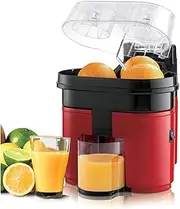Double Electric Citrus Juicer,Slow Chewing Juice Machine Wide Mouth Juicer with 90W Powerful Quiet Motor, Pulp Control, Juicer for Grapefruits, Limes, Oranges and Lemons