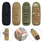 LED Flashlight Holder Carry Belt Pouch Nylon Holster Torch 360 Degrees Rotatable