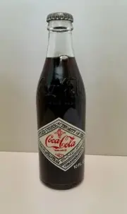 Coca Cola Coke 75th Anniversary Commemorative Bottle Unopened 1981 Vintage