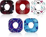 25pcs Adhesive Patches for Dexcom G7, Spider Theme Element CGM Sensor Over Patches, Waterproof Breathable Sugar Sensor Covers, Monitor Sticker Accessories Compatible with Dexcom (5 Styles)