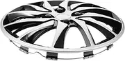 Automotive Hub Cap Dual Color Decorative Wheel Rim Cover Easy Installation Removal Stylish Design for Car Enthusiasts Fit Hubcap Protector for Enhanced