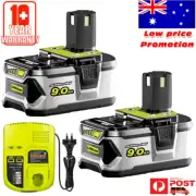 For Ryobi 18V 9.0Ah Lithium-Ion Battery P108 ONE Plus P102 P103 P108 P107 P109
