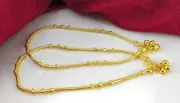 Anklet Bracelet 14k Gold Plated Indian Payal Foot Jewelry 25cm Women Ankle Chain