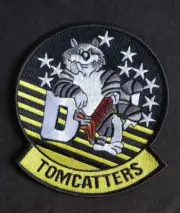 F-14D TOMCATTERS US Navy Fighter Squadron VF-31 TOMCAT MILITARY Patch