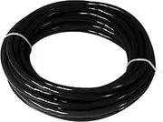 Quickun Pneumatic Tubing 10mm x 6.5mm PU Polyurethane Tube Air Hose Line for Air Compressor Fitting or Fluid Transfer (Black 32.8ft/10Meters)