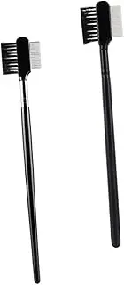 FOMIYES Eyebrow Brush Comb Set 2pcs Portable Makeup Tools Safe Material for Use for Special Occasions