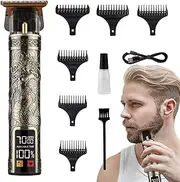 Wimnqie Beard Trimmer for Men | Beard Trimmer Shaver Hair Cutting Kit,Waterproof Haircut Grooming Kit for Boyfriend Husband Barber Son Father
