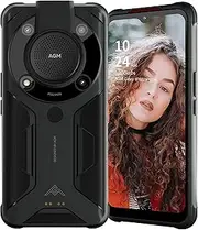 AGM Glory Rugged Smartphone Rugged Phone Unlocked Qualcomm 5G 110dB Big Speaker 48MP+20MP Night Vision Camera 6.53" FHD+Display 8G+256G 6200mAh Battery IP68/IP69K Android 11 NFC/GPS/Wireless Charging