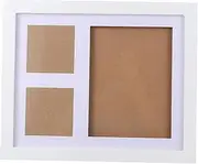Newborn Handprint Footprint Keepsake Frame Baby Photo Frame White Clay
