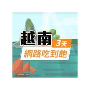 【飛速移動】越南3天｜高速上網 無限流量吃到飽(旅遊上網卡 越南 網卡 越南網路 越南網卡)