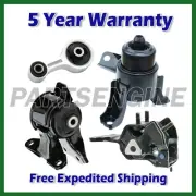 Motor & Transmission Mount Kit 4x For 2003-2008 Mazda 6 2.3L 2WD Auto -K2068 (for: Mazda)
