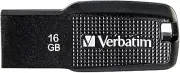 16GB USB 2.0 Flash Drive - Black Ergo Design, Portable Storage