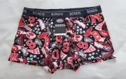 Bonds Mens MX4D Essendon Bombers AFL Print GuyFront Trunk Brief Size XXL New