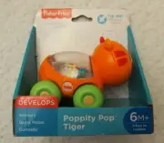 Fisher Price Poppity Pop Tiger NEW 6 months plus developmental sensory motor toy