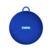 Laser Portable Bike Wireless Bluetooth Rugged Speaker IP56 Travel/Outdoor Blue