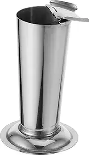 JEWEDECO Lab Sterilizer Box Instrument Holder Multi-functional Stainless Steel Pliers Jar