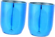 LALADEFIEE 2pcs Plastic Dice Cup Dice Box Fashion Dice Storage Container for Ktv Bar