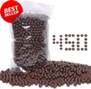 450G Slingshot Ammo, 3/8" Clay Balls, 400 Pcs for Hunting & Target Practice