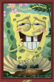 Birth of SpongeBob Underwear Poster - Ultra Rare - Original Package - See Desc.