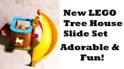 New LEGO Tree House Slide Butterfly Fits Friends Too Grass Plate Yellow Curly